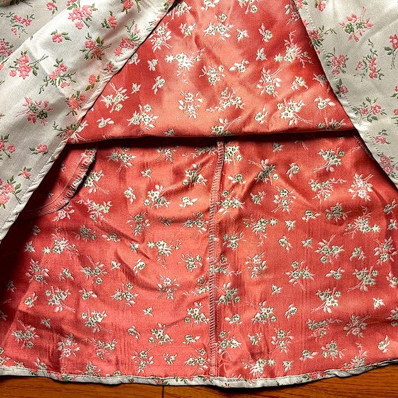 CIDER V-NECK FLORAL KNOTTED CORSET POCKET MINI DRESS - Picture 8 of 12